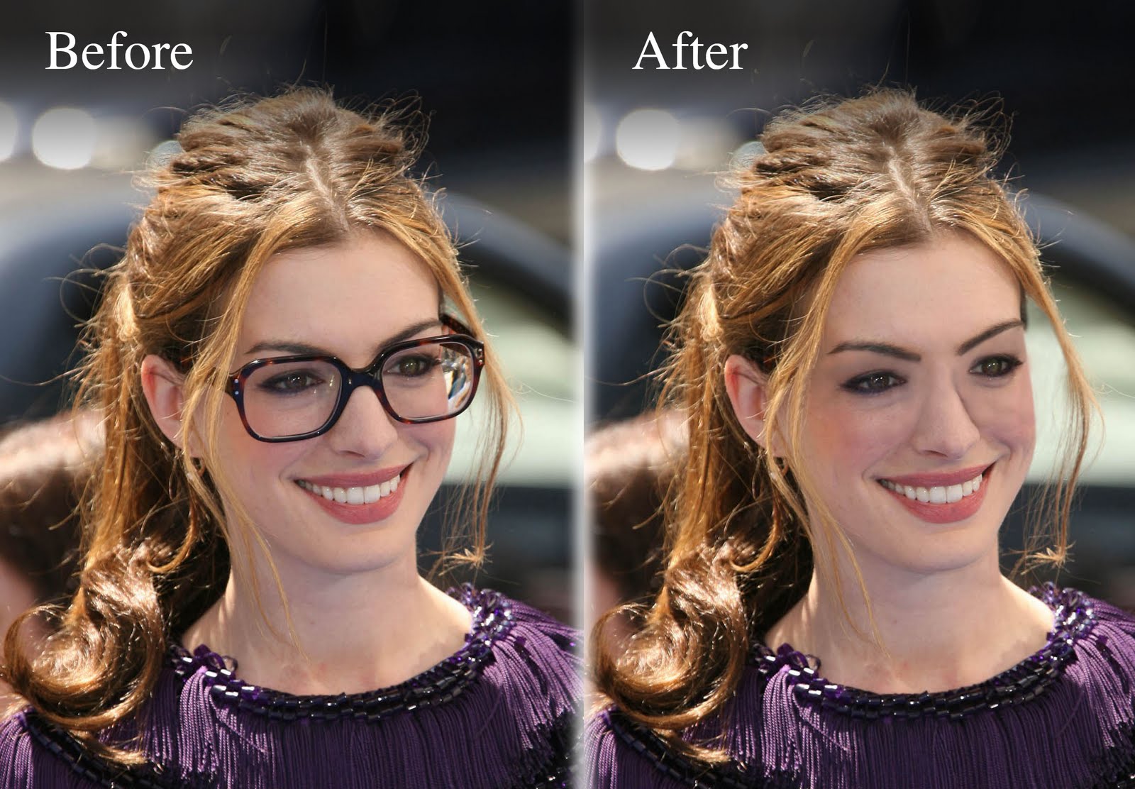 DESIGNAHOLISM Removal of eye glasses from images