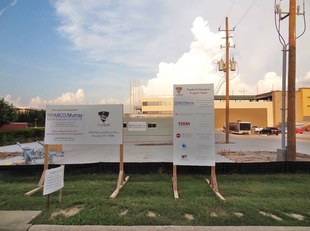 HTownWest Photo Blog Top Golf Houston Project (August 2012 images