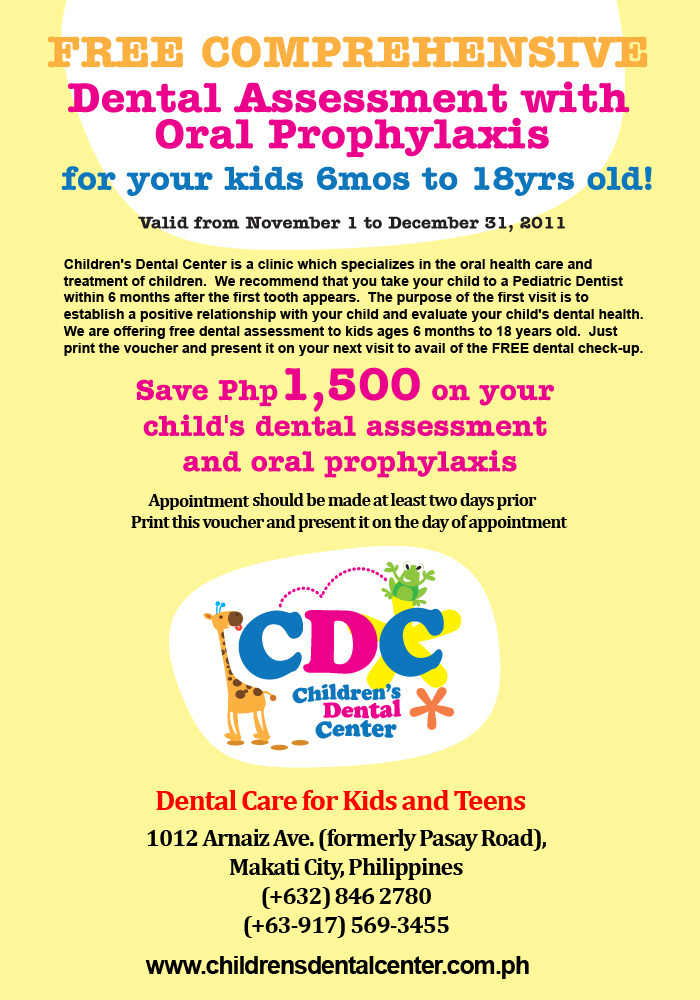 Manila Life Free Dental Care for your kids