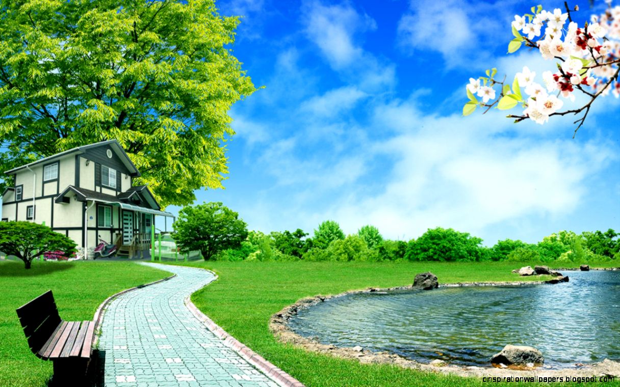 Summer fairy tale landscape wallpaper 6 － Landscape Wallpapers