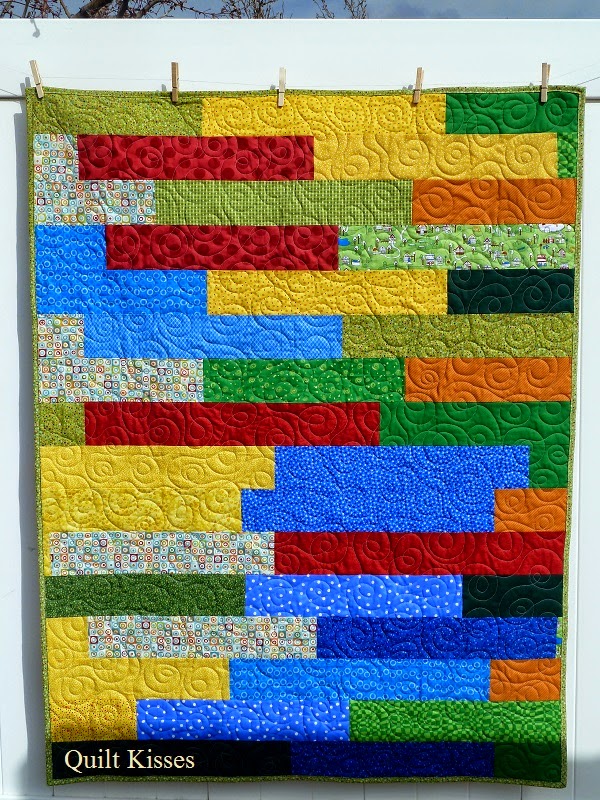 Quilt Kisses Chunky Race Quilts Finished