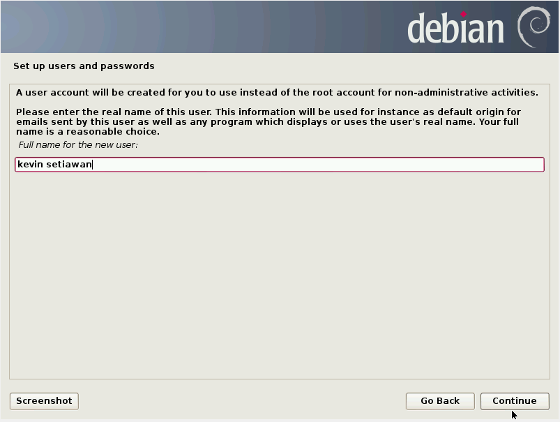 Continue back. Сеть Debian. Debian gui install. Debian сжать фото gui. Список программ Debian.