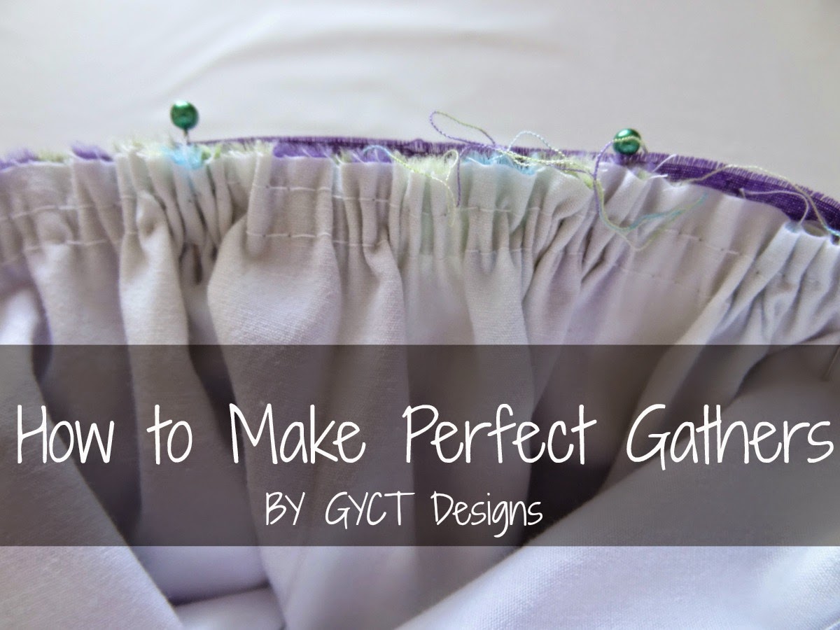 how to gather fabric