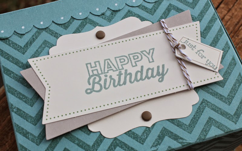 AnnMarie's Stamping Adventures!! Happy Birthday box!