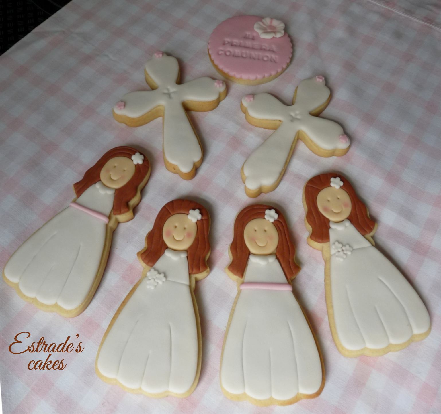 Estrade's cakes GALLETAS PARA UNA PRIMERA COMUNIÓN (segunda parte)