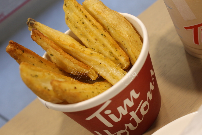 Buffet of blessings Tim Hortons Lovin' this newbie