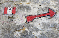 Portovenere Cinque Terre trail marker