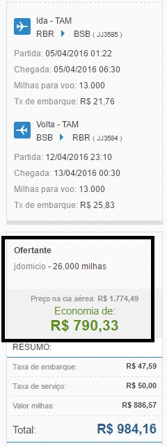 economia com milhas aéreas