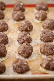 These freezer-friendly baked meatballs are totally delicious and perfect for swedish meatballs, spaghetti, and more!