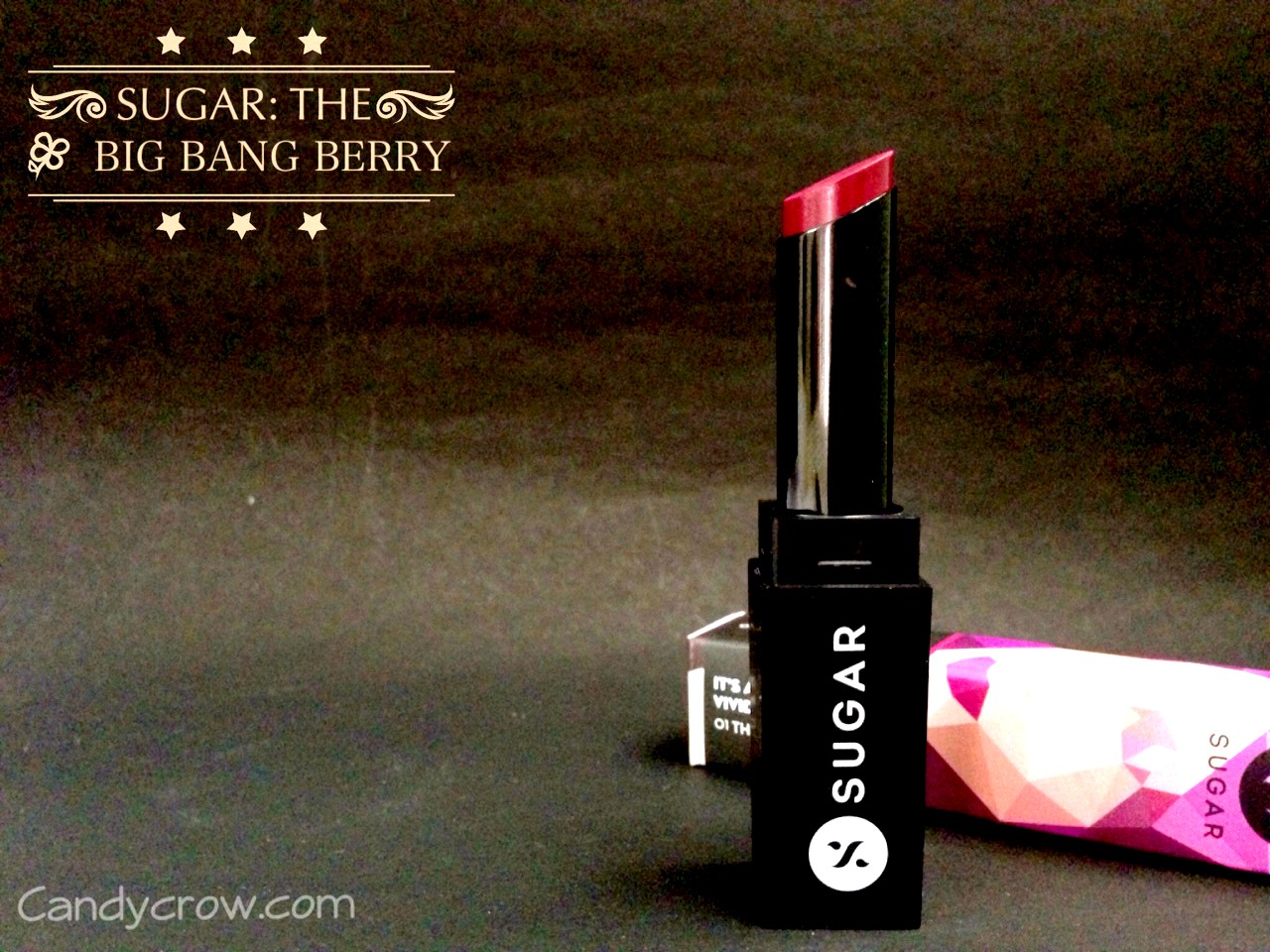 SUGAR Lipstick: The Big Bang Berry Review