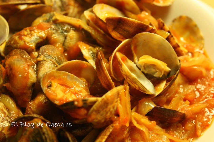 Almejas, chechus cupcakes, elblogdechechus