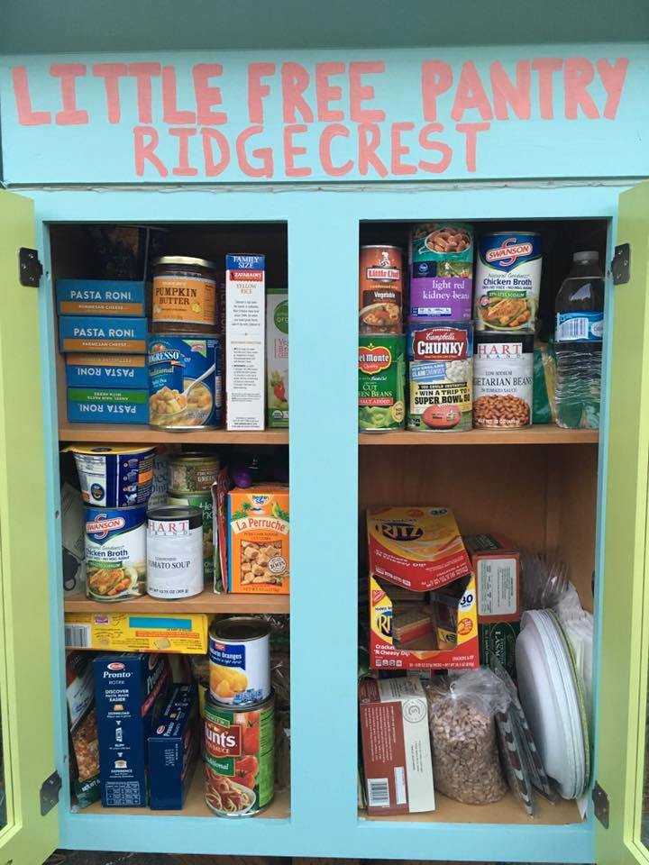 Shoreline Area News Ridgecrest Resident Creates Little Free Pantry
