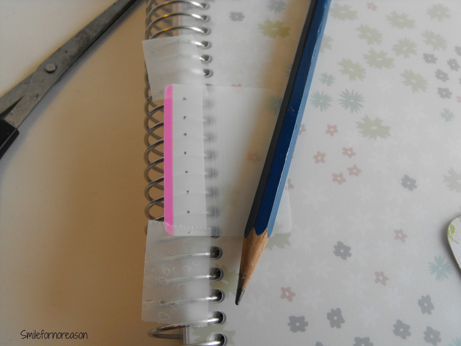 Smile for no reason Step By Step Instructions For DIY Daily Planner