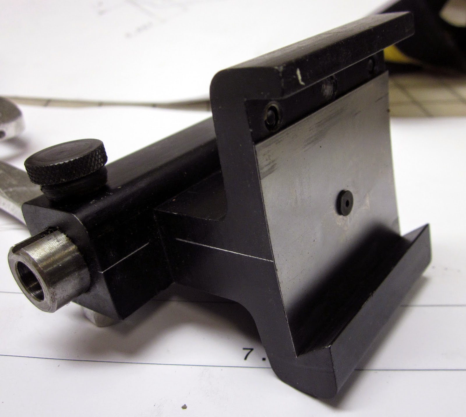 MI Shop Tools Inventions Sherline Lathe Tail stock Alignment