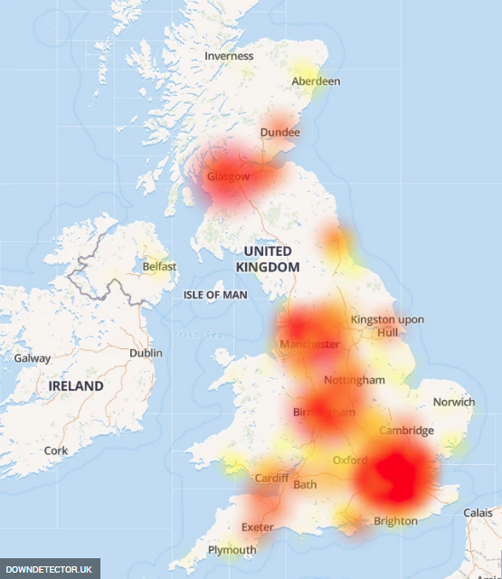 EE signal goes down in major cities around UK Business Mobile Life