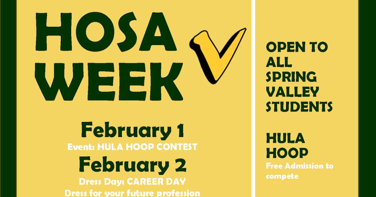 Viking Update: HOSA Week