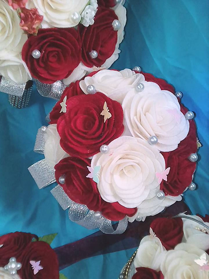 Cara Membuat Buket Bunga dari Kain Flanel Untuk Wisuda dan