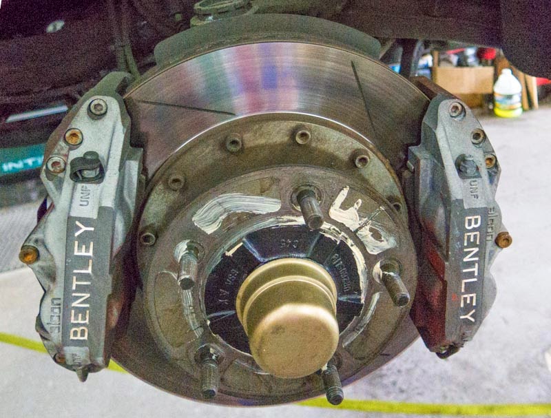 Performance brakes for Bentley Continental, Azure, and Turbo R JE
