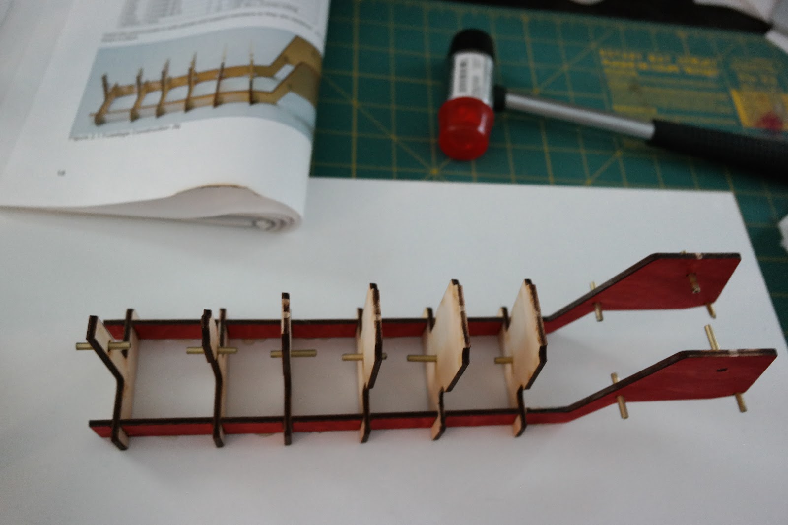 Model Airways Fokker Dr.1 Build Log Fuselage Jig
