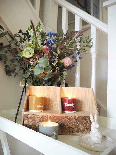 Update your home for Autumn with candles, throws, letter holders, wooland animal themed decor from Sainsburys Home Autumn/Winter collection 2018