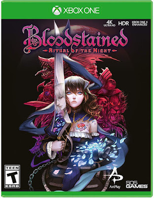 Bloodstained Ritual Of The Night Game Cover Xbox One