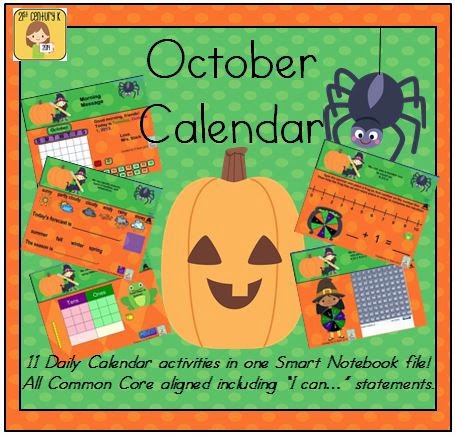 http://www.teacherspayteachers.com/Product/Interactive-Calendar-for-SMART-Board-Kindergarten-October-Themed-903255