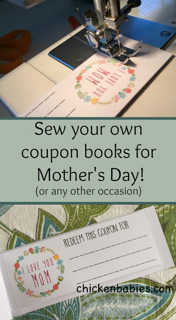 cute coupon books for Mother's day and great coupon ideas!