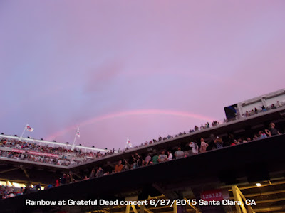 photo of Rainbow at the Grateful Dead Concert in Santa Clara, CA