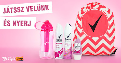 Rexona Lifestyleshop Nyereményjáték