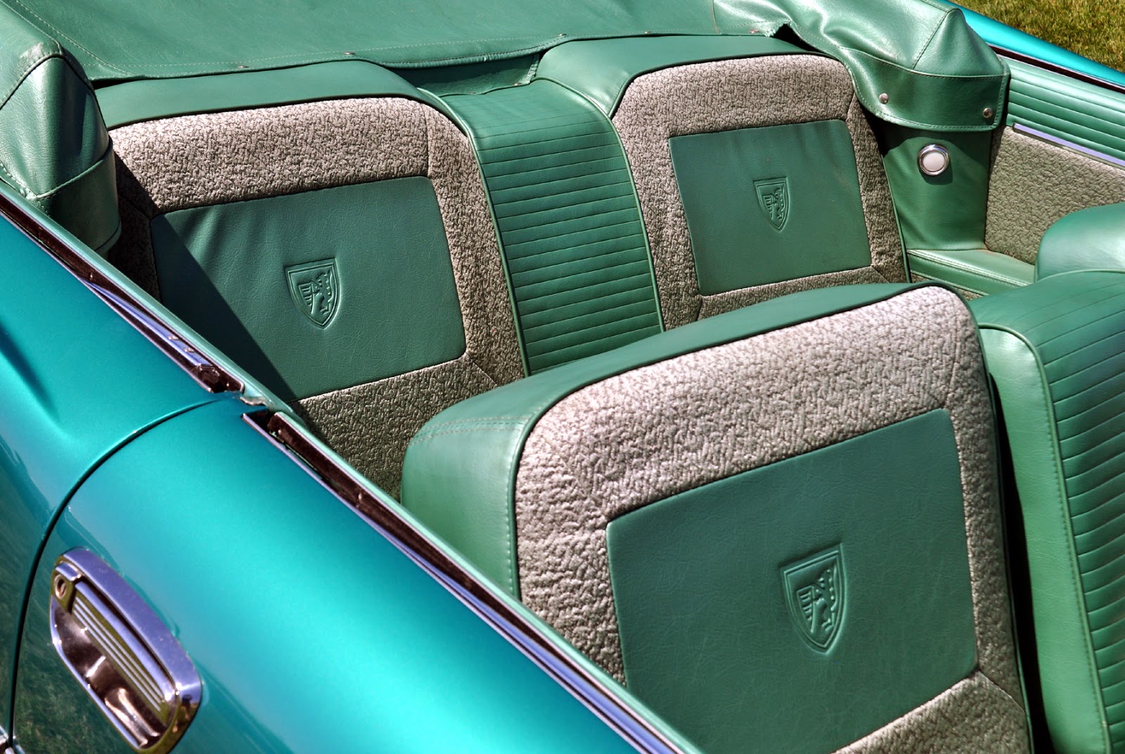 Just A Car Guy: Nice 1960's upholstery