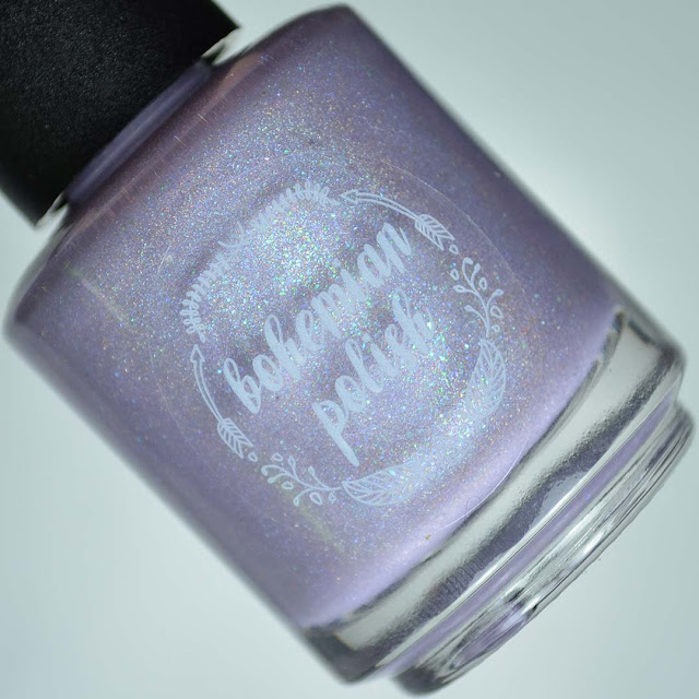 purple holo nail polish