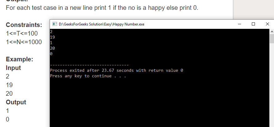 Geeksforgeeks Solution For 