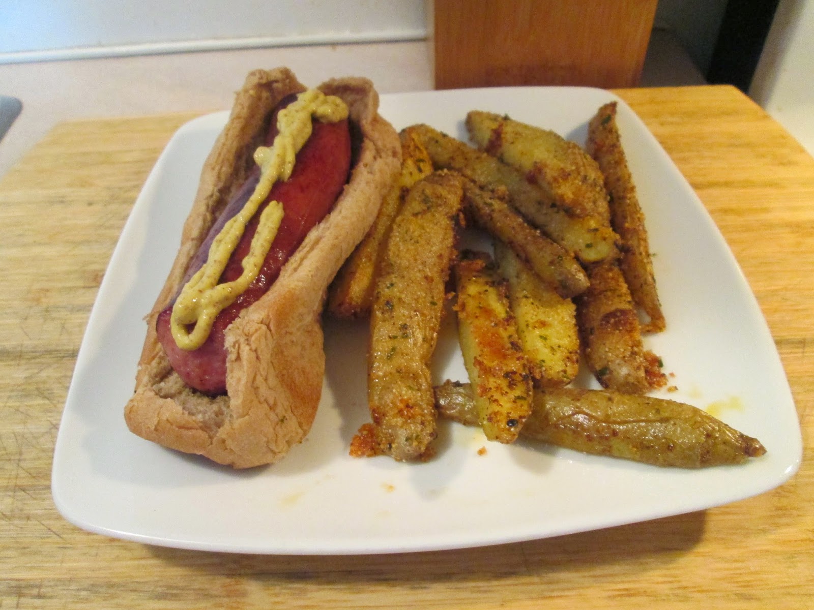 Diab2Cook Smoked Turkey Sausage Dogs w/ Roasted Fingerling Potatoes
