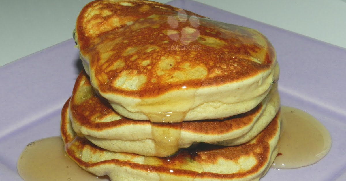 PANCAKES BANANEMYRTILLES HEALTHY (sans gluten, sans lait)