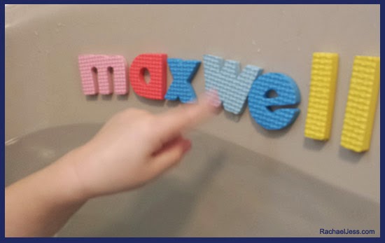 Learning through play with H&A foam letters Learning through play with H&A foam letters