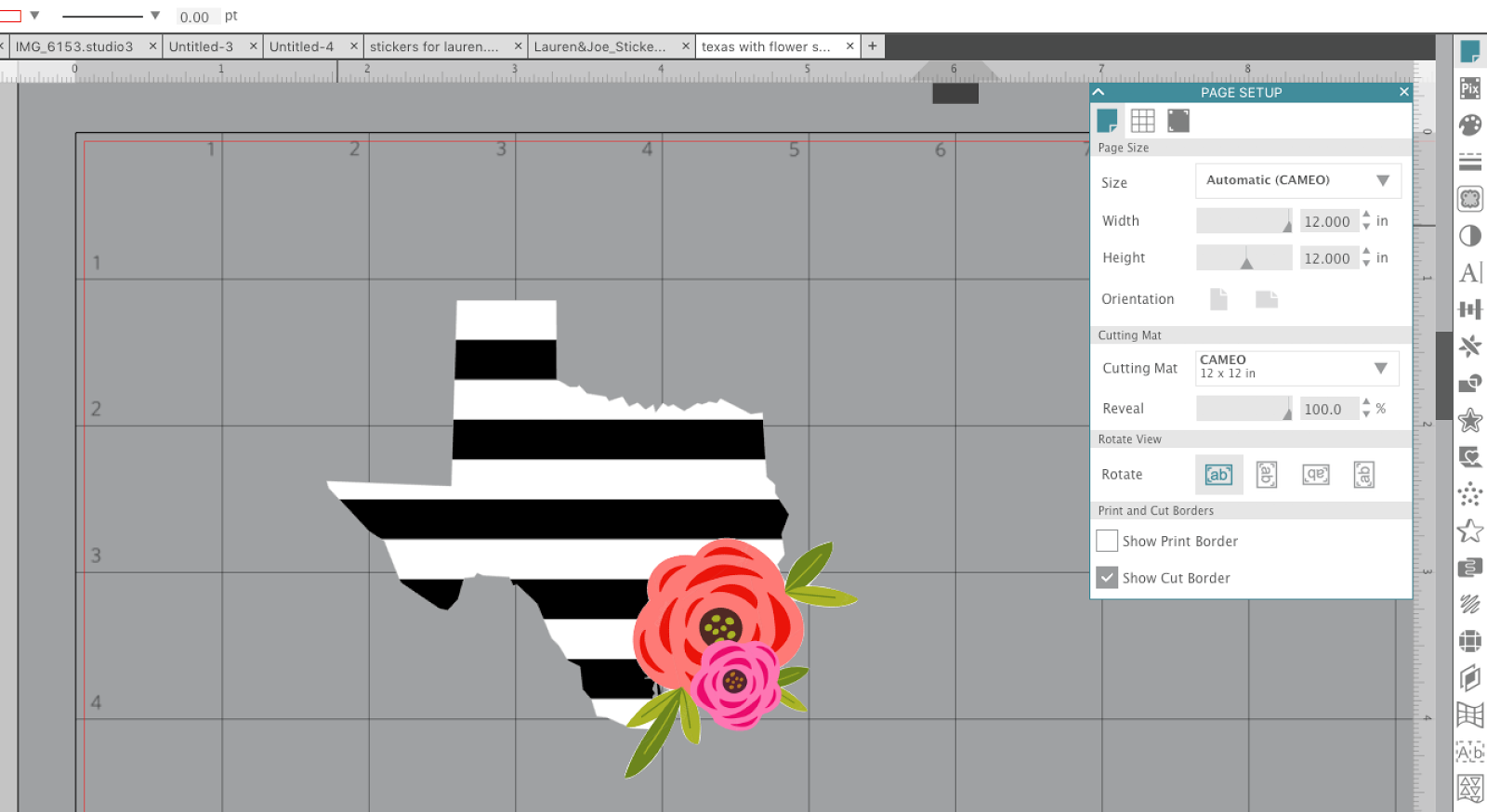 Custom Printed Vinyl Decals Silhouette Pixscan Tutorial Hack Silhouette School