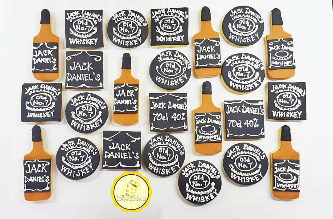 SHEZZLES Cakes and Pastries Jack Daniel's Cookies