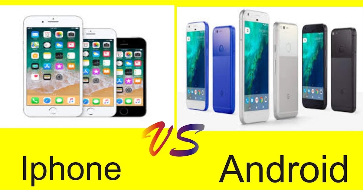 Differences between Android and Iphone Kollinsblog