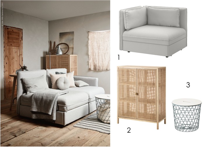 Un pequeño estudio con IKEAHACK y muebles de IKEA