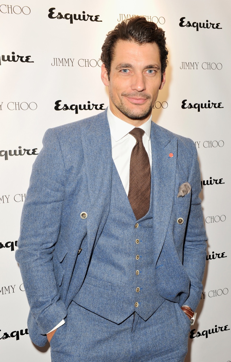 David Gandy -Source-: David Gandy Attends the Jimmy Choo and Esquire Party
