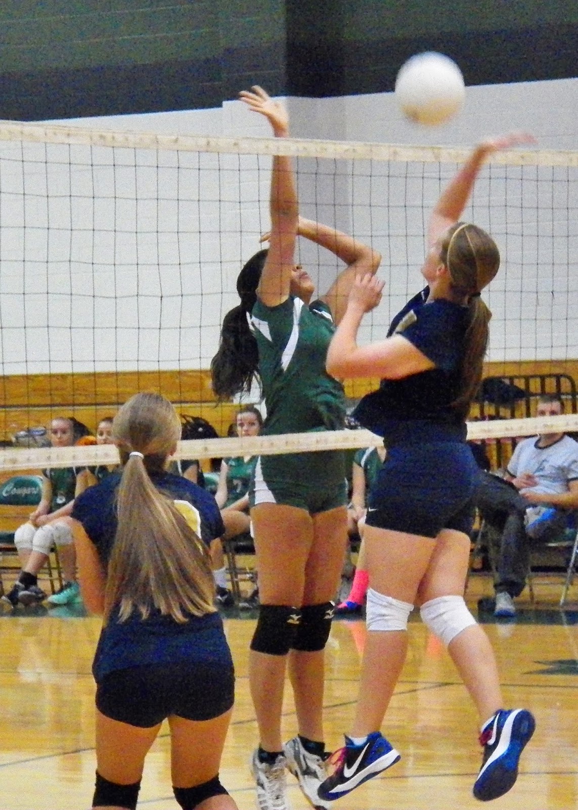 Freehold Boro HS Girls Volleyball Match 13 Colts Neck 10/08/14
