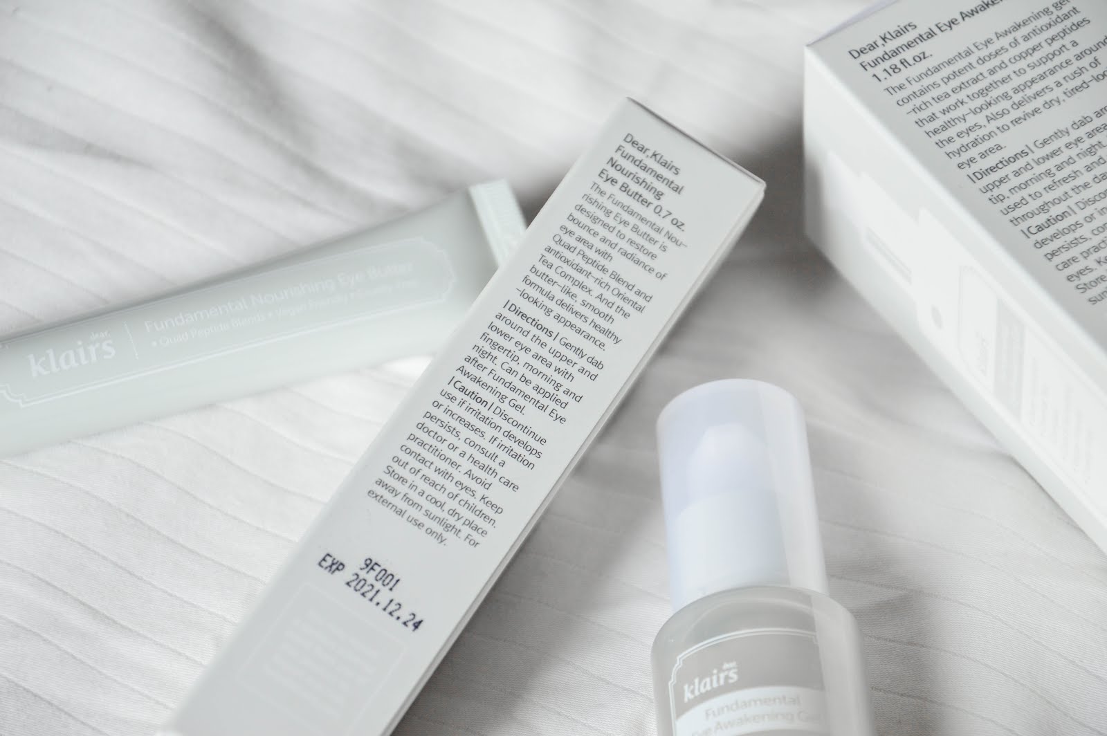 REVIEW Klairs Fundamental Nourishing Eye Butter With Caffeine