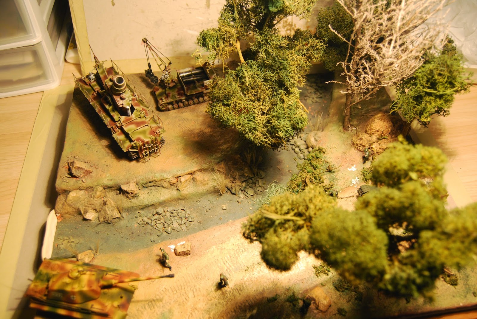 Dioramas y viñetas de Agustin Rivas