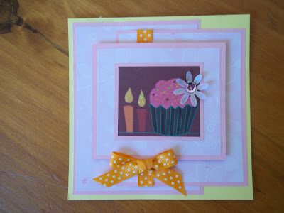 Cupcake Themed Card
