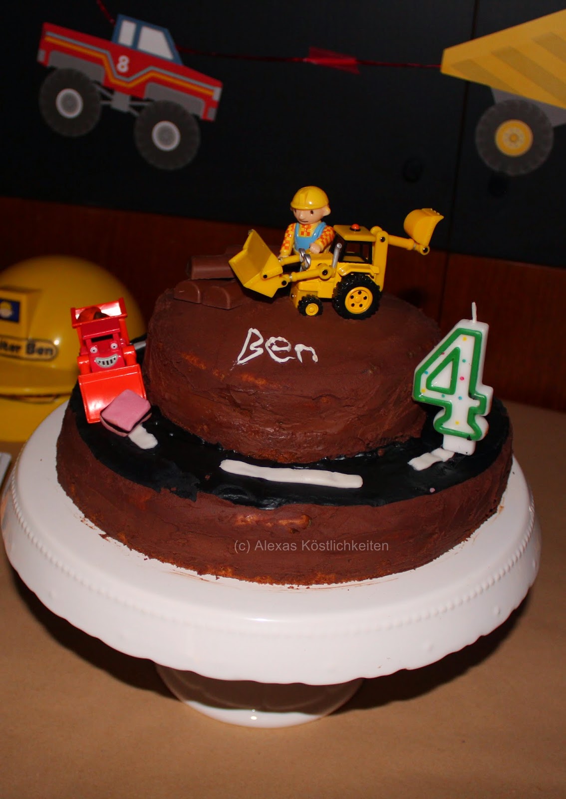 Alexa´s Köstlichkeiten: Bob der Baumeister Geburtstagstorte