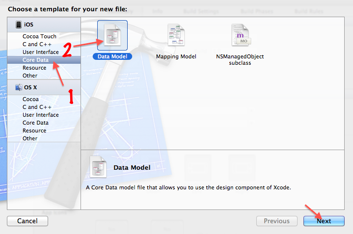 how to: Add Core Data to Single View Application Tutorial (View-based ...