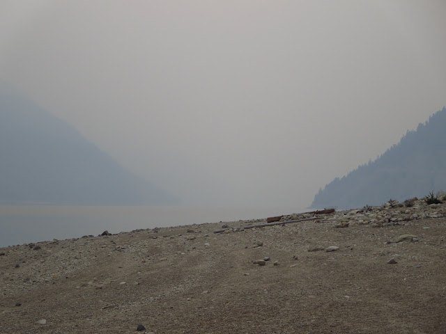 Upper Arrow Lake Forest Fire Smoke