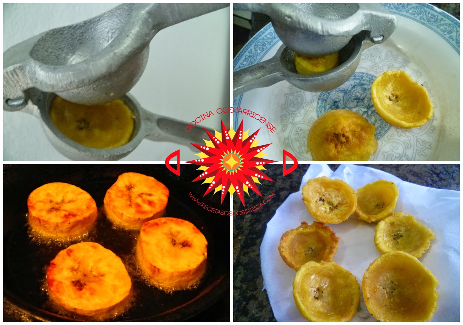 Cocina Costarricense: patacones