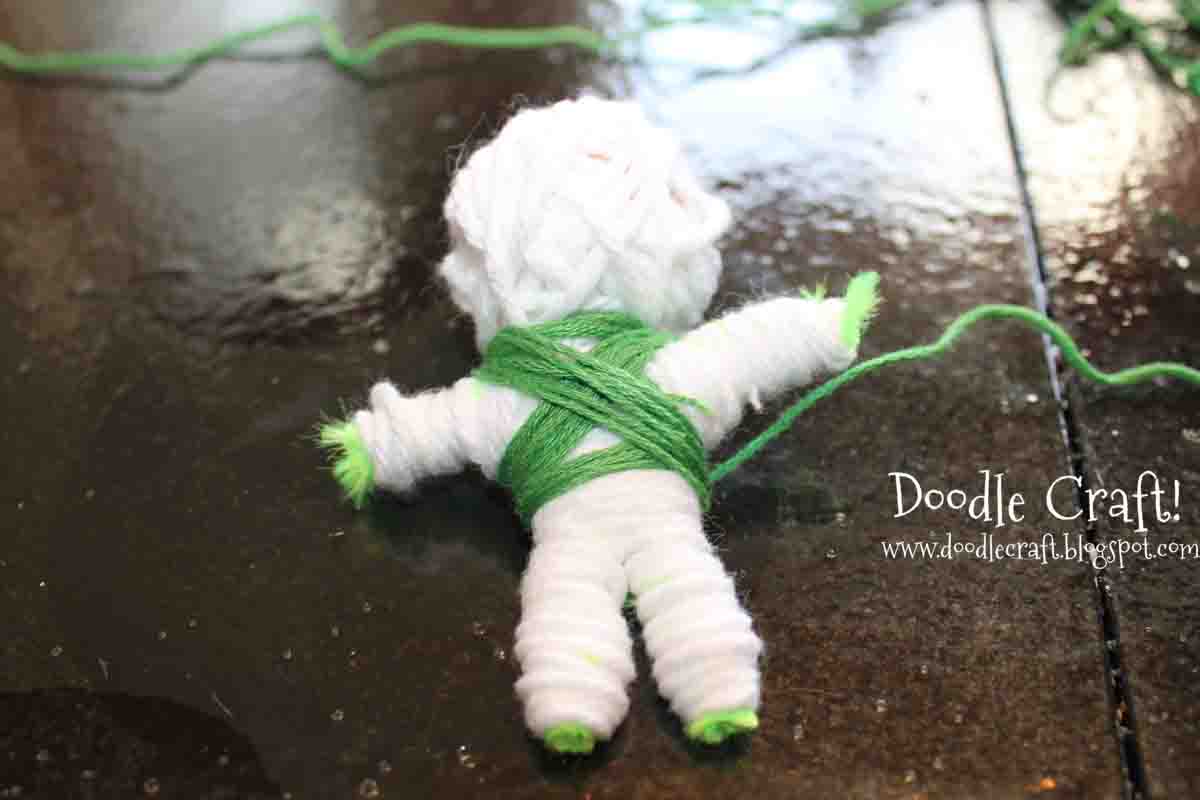Make Your Own String Voodoo Dolls!