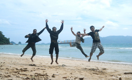 Photo wajib kalo lagi di laut